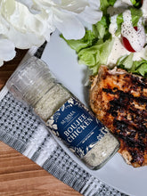 Load image into Gallery viewer, Herb salt seasoning used on roasted chicken – Boujee Chicken Salt by Summa Salts