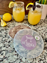 Load image into Gallery viewer, Elderberry Basil Cocktail Salt