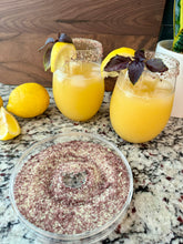 Load image into Gallery viewer, Elderberry Basil Cocktail Salt
