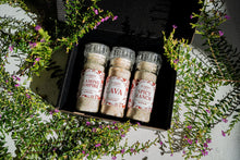 Load image into Gallery viewer, Heat Lover’s Inferno Pack – 3 Gourmet Spicy Salt Grinders
